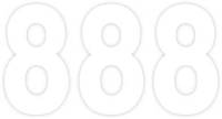 Factory Effex - Factory Effex Pro Numbers 5in. - No. 8 - White - 03-0208 - Image 1