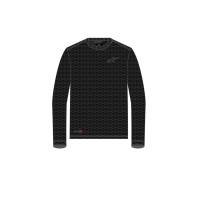 Alpinestars - Alpinestars Inclinate Long Sleeve Mesh T-Shirt - 1214-73500-10-L - Black - Large - Image 1