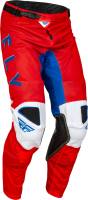 Fly Racing - Fly Racing Kinetic Mesh SE Kore Pants - 377-32732 - Red/White/Blue - 32 - Image 1
