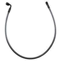 Magnum - Magnum Black Pearl Designer Series ABS Front Upper Brake Line - 12mm. 90deg. Banjo - 28in. - AS478028 - Image 1