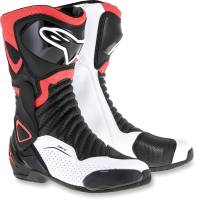 Alpinestars - Alpinestars SMX-6 V2 Vented Boots - 2223017-1320-36 - Black/Red Fluorescent/White - 3.5 - Image 1