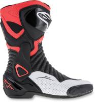 Alpinestars - Alpinestars SMX-6 V2 Vented Boots - 2223017-1320-36 - Black/Red Fluorescent/White - 3.5 - Image 6