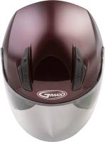 G-Max - G-Max OF17 Solid Helmet - G317106N - Wine Red Metallic - Large - Image 3