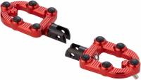 Arlen Ness - Arlen Ness MX Footpegs - Red Anodized - 07-946 - Image 2
