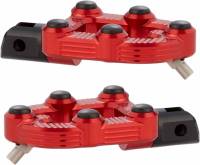 Arlen Ness - Arlen Ness MX Footpegs - Red Anodized - 07-946 - Image 3
