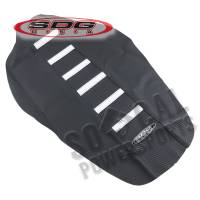 SDG - SDG 6-Rib Gripper Seat Cover - White Cover/Black Ribs - 95960WK - Image 2