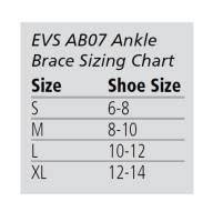 EVS - EVS AB07 Ankle Brace - AB07-M - Black - Medium - Image 2