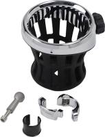 Ciro - Ciro Drink Holder with 7/8in. and 1in. Handlebar Mount - Chrome - 50412 - Image 1