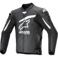 Alpinestars - Alpinestars GP Plus R V4 Airflow Leather Jacket - 3100624-12-60 - Black/White - 60 - Image 1