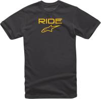 Alpinestars - Alpinestars Ride 2.0 T-Shirt - 1038720001050L - Black/Yellow - Large - Image 1