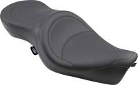 Drag Specialties - Drag Specialties Wide Low-Profile Seat - Mild Stitching - 0804-0298 - Image 1