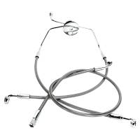 Magnum - Magnum Clear Coated XR Stainless Front Brakeline Kit - 19in. Upper Brake Length - SSC1304-33 - Image 1