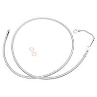 Magnum - Magnum Polished Stainless Designer Series Front Mid Brake Line - 57011 - Image 1