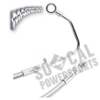Magnum - Magnum Polished Stainless Designer Series Front Mid Brake Line - 57011 - Image 2