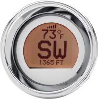 Dakota Digital - Dakota Digital 2-3/16in. Stand-Alone LCD GPS Compass - Silver/Chrome - MCH-GPS17-S-C - Image 2