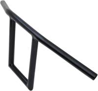 LA Choppers - LA Choppers 1in. Old School Window Handlebar - 10in. - Black Powdercoat - LA-7385-10B - Image 2