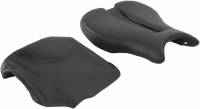 Saddlemen - Saddlemen Gel-Channel Track - CF One-Piece Solo Seat with Rear Cover - 0810-T014 - Image 2