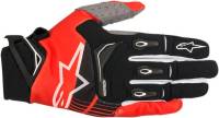 Alpinestars - Alpinestars Techstar Motocross Gloves - 3561018-13-XL - Black/Red - X-Large - Image 1