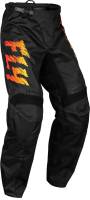 Fly Racing - Fly Racing F-16 Youth Pants - 377-23118 - Black/Yellow/Orange - 18 - Image 1
