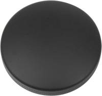 Drag Specialties - Drag Specialties Aluminum Gas Cap - Vented - Matte Black - 012560 - Image 1