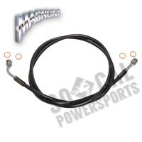 Magnum - Magnum Black Coated XR Stainless Front Brakeline Kit - 44in. Total Length - SBC0607-44 - Image 2