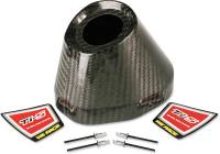 Pro Circuit - Pro Circuit End Cap for Ti-5/6 Exhaust System - 4.5in./1.5in. - Carbon Fiber - PC4022-0003 - Image 3