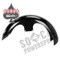 Klock Werks - Klock Werks Tire Hugger Series Slicer Front Fender with Raw Mounting Blocks for 19in. Wheel - KW05-06-0003-R - Image 3