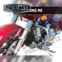 UltraCool - UltraCool Frame Mounted Oil Cooler Kit - Chrome - SMT8-1C - Image 3
