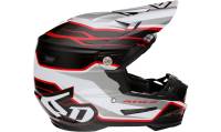 6D - 6D ATR-2 Phase Helmet - 12-2837 - White/Red - Large - Image 1