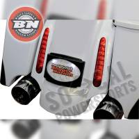 Paul Yaffe Originals - Paul Yaffe Originals CVO Universal Stealth III License Plate Frame - Gloss Black - PYO:USLP3-B - Image 3