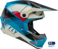 Fly Racing - Fly Racing Formula CP Rush Helmet - 73-0022XS - Black/Stone/Dark Teal - X-Small - Image 4