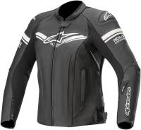 Alpinestars - Alpinestars Stella GP-R Leather Womens Jacket - 3111520-10-40 - Black - 40 - Image 1