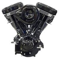 S&S Cycle - S&S Cycle V124 Complete Engine - Black Edition - 310-0925 - Image 1