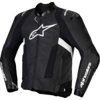 Alpinestars - Alpinestars Missile v3 Leather Jacket - 3100125-12-50 - Black/White - 50 - Image 1