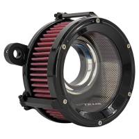 Trask Performance - Trask Performance Assault Charge High-Flow Air Cleaner - Gloss Black Powdercoat - TM-1023GBK - Image 1