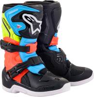 Alpinestars - Alpinestars Tech 3S Kids Boots - 2014518-1538-1 - Black/Yellow Fluo/Red Fluo - 1 - Image 1