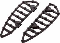 Arlen Ness - Arlen Ness MX Driver Floorboards - Black Anodized - 06-891 - Image 1