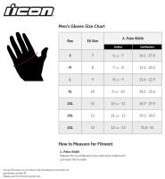 Icon - Icon Hooligan Rad Dawn Gloves - 3301-4853 - White - Large - Image 2