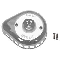 S&S Cycle - S&S Cycle Stealth Mini Tear-Drop Air Cleaner Cover - Chrome - 170-0366 - Image 1