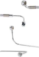 Drag Specialties - Drag Specialties Standard Length Rear Stainless Steel Brake Line Kit - Clear - 640231 - Image 2