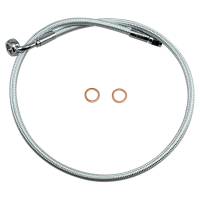 Magnum - Magnum Sterling Chromite II Designer Series ABS Front Upper Brake Line - 12mm. 90deg. Banjo - 30in. - AS378030 - Image 1