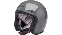 Biltwell Inc. - Biltwell Inc. Bonanza Solid Helmet - 1001-165-204 - Gray - Large - Image 1