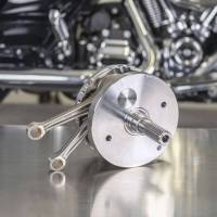 S&S Cycle - S&S Cycle M-Eight Flywheel Assemblies - No Balancer Gear, Tapered Wrist Pin - 4 3/8in. Stroke - 320-0616 - Image 2