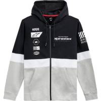 Alpinestars - Alpinestars Position Zip Hoodie - 1212-530221109L - Black/White/Silver - Large - Image 1