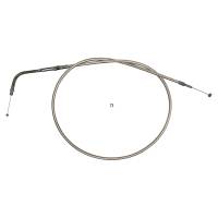 Magnum - Magnum Alternative Length Polished Stainless Braided Throttle Cable - 34 3/4in. - 53136 - Image 1