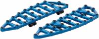 Arlen Ness - Arlen Ness MX Driver Floorboards - Blue Anodized - 06-892 - Image 2