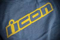 Icon - Icon Clasicon T-Shirt - 3030-19868 - Blue - Small - Image 2
