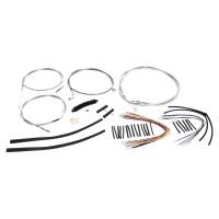 Magnum - Magnum Stainless Steel XR Handlebar Installation Kit for 15-17in. Ape - 589252 - Image 1
