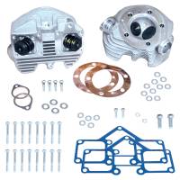 S&S Cycle - S&S Cycle Super Stock Cylinder Heads (O-ring Intake) - 3-5/8in. Bore - Natural Finish - 90-1497 - Image 1