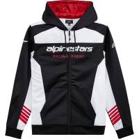 Alpinestars - Alpinestars Session LXE Fleece - 1232-511001020M - Black/Red/White - Medium - Image 1